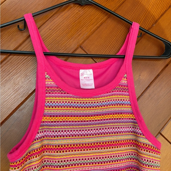 No Boundaries Pink Striped Maxi Dress - Picture 2 of 3